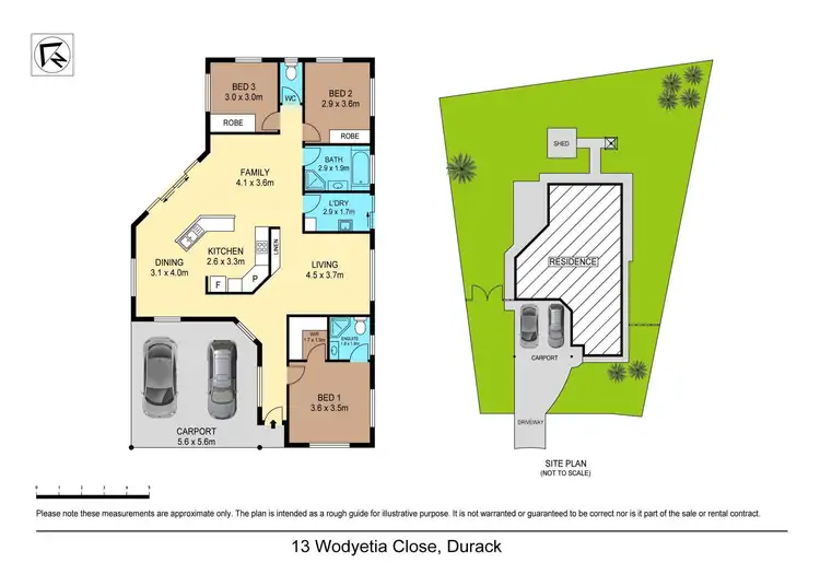 Floorplan of Homely house listing, 13 Wodyetia Close, Durack NT 830