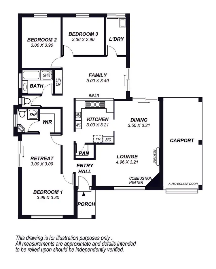 Floorplan of Homely house listing, 10 Lascala Avenue, Sellicks Beach SA 5174
