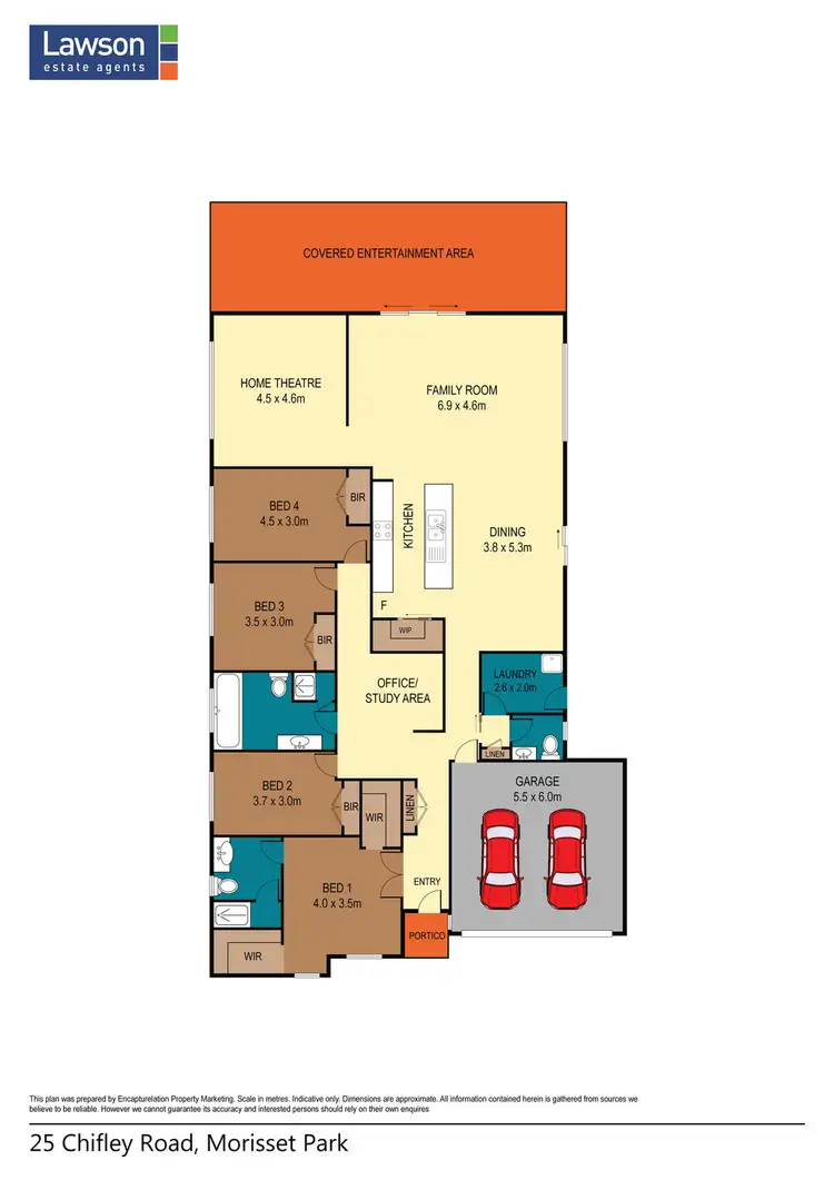 Floorplan of Homely house listing, 25 Chifley Road, Morisset Park NSW 2264