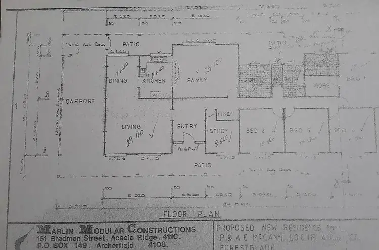 Floorplan of Homely house listing, 5 Auld Court, Mount Crosby QLD 4306