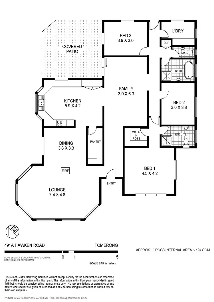 Floorplan of Homely house listing, 491A Hawken Road, Tomerong NSW 2540