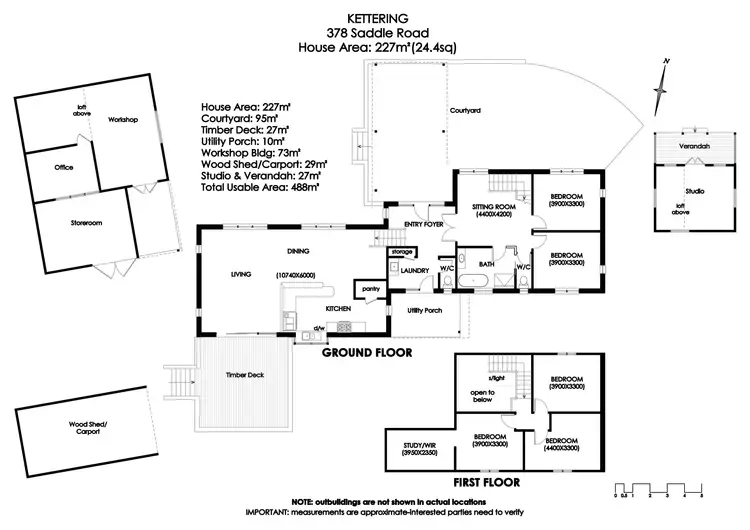 Floorplan of Homely house listing, 378 Saddle Road, Kettering TAS 7155