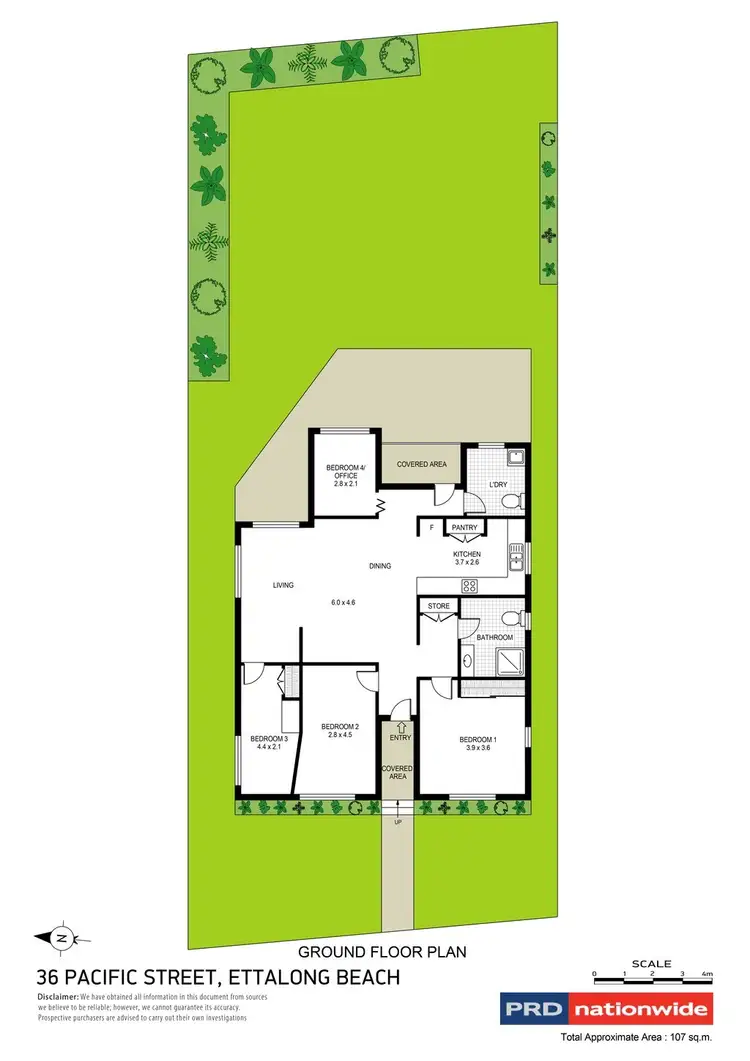 Floorplan of Homely house listing, 36 Pacific Avenue, Ettalong Beach NSW 2257