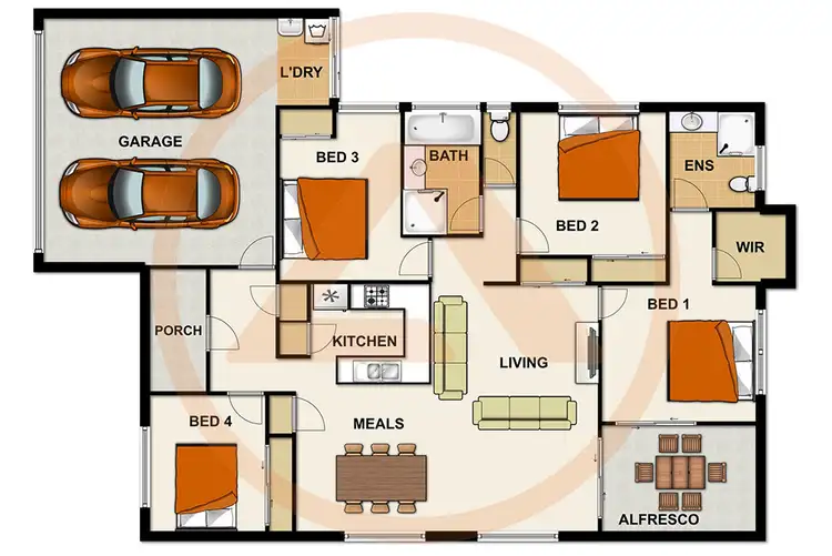 Floorplan of Homely house listing, 24 Blackbean St, Marsden QLD 4132