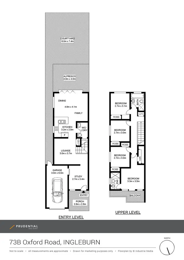 Floorplan of Homely house listing, 73B Oxford Road, Ingleburn NSW 2565