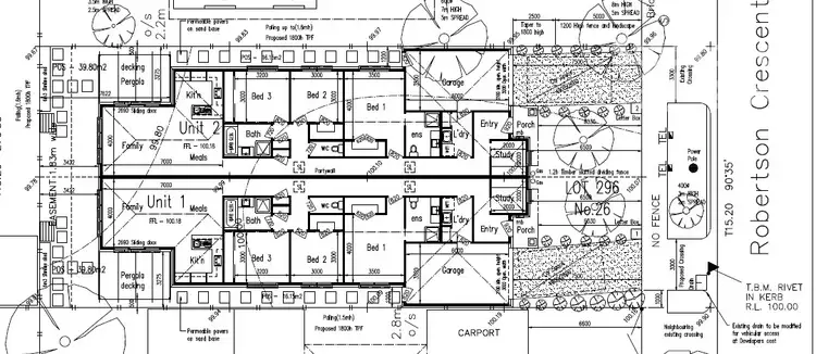 Floorplan of Homely land listing, 26 Robertson Cresent, Laverton VIC 3028