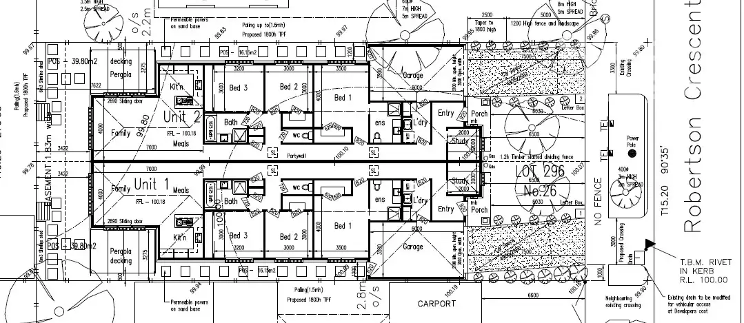 Floorplan of Homely land listing, 26 Robertson Cresent, Laverton VIC 3028