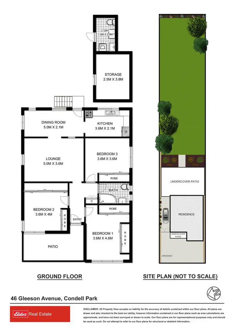 Floorplan of Homely house listing, 46 Gleeson Avenue, Condell Park NSW 2200