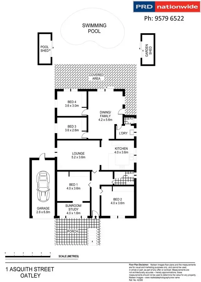 Floorplan of Homely house listing, 1 Asquith Street, Oatley NSW 2223