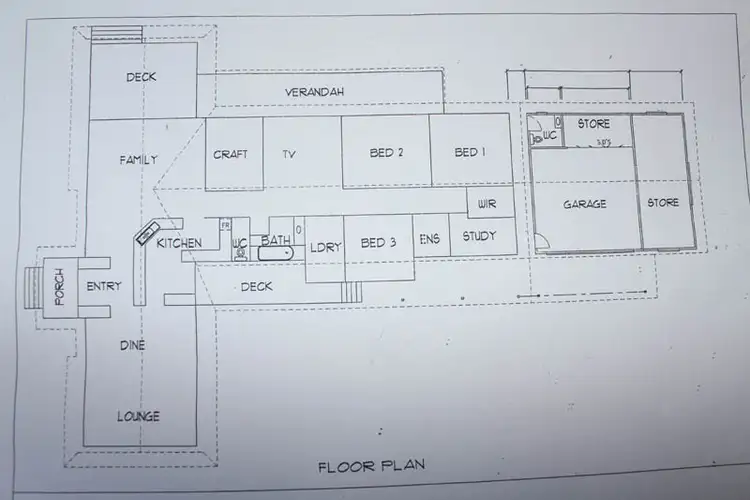 Floorplan of Homely house listing, 211 RAFTING GROUND ROAD, Brookfield QLD 4069