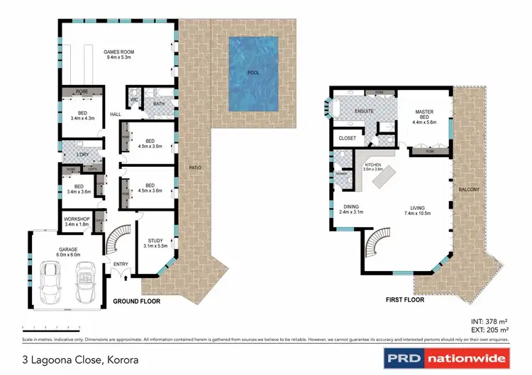Floorplan of Homely house listing, 3 Lagoona Close, Korora NSW 2450