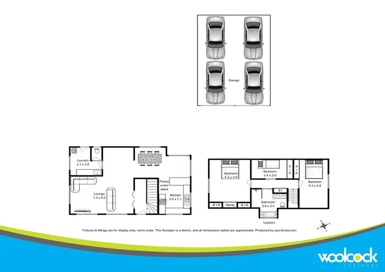 Floorplan of Homely house listing, 60 Harley Parade, Prospect Vale TAS 7250