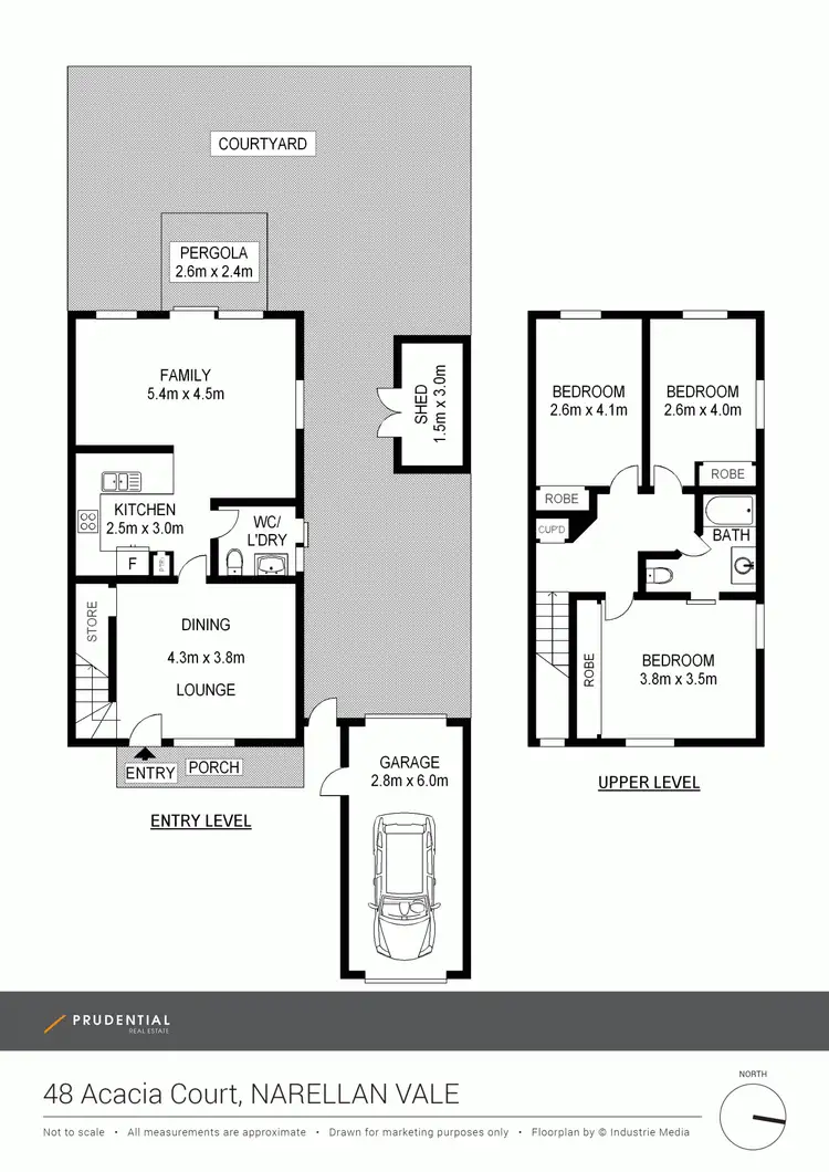 Floorplan of Homely house listing, 48 Acacia Court, Narellan Vale NSW 2567