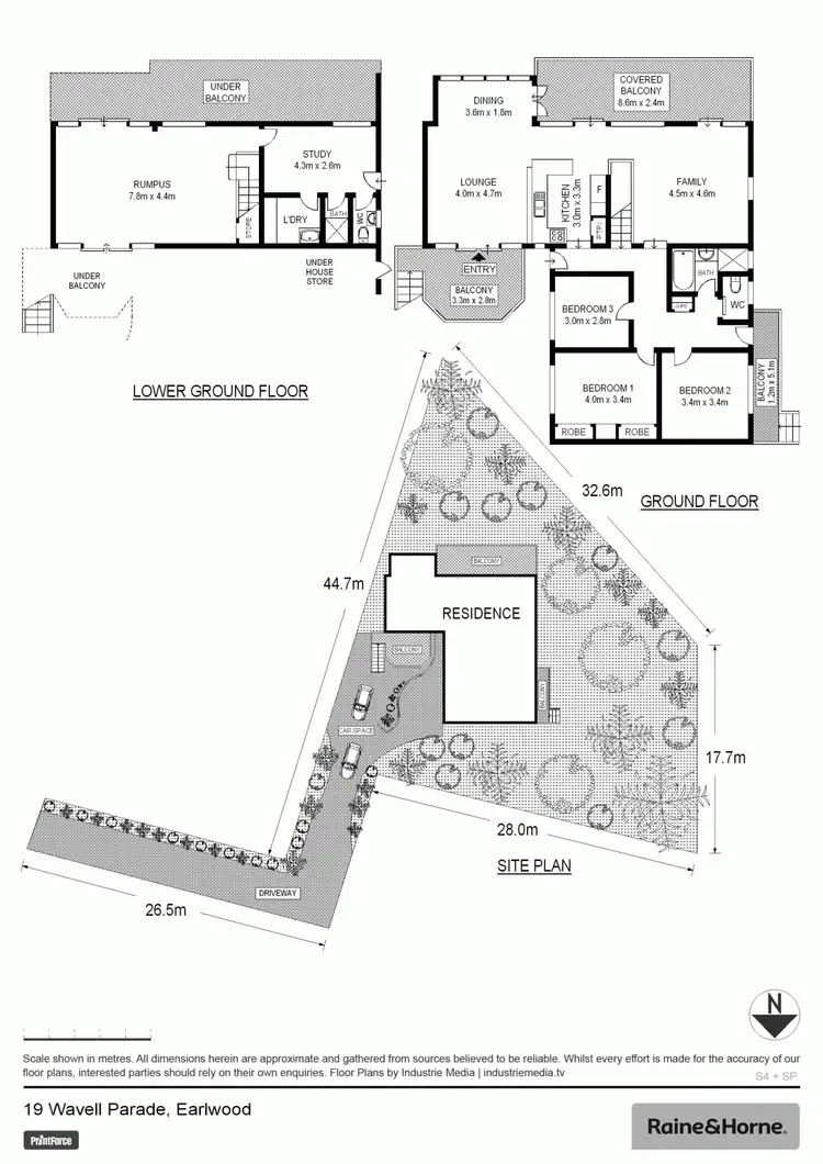 Floorplan of Homely house listing, 19 Wavell Parade, Earlwood NSW 2206