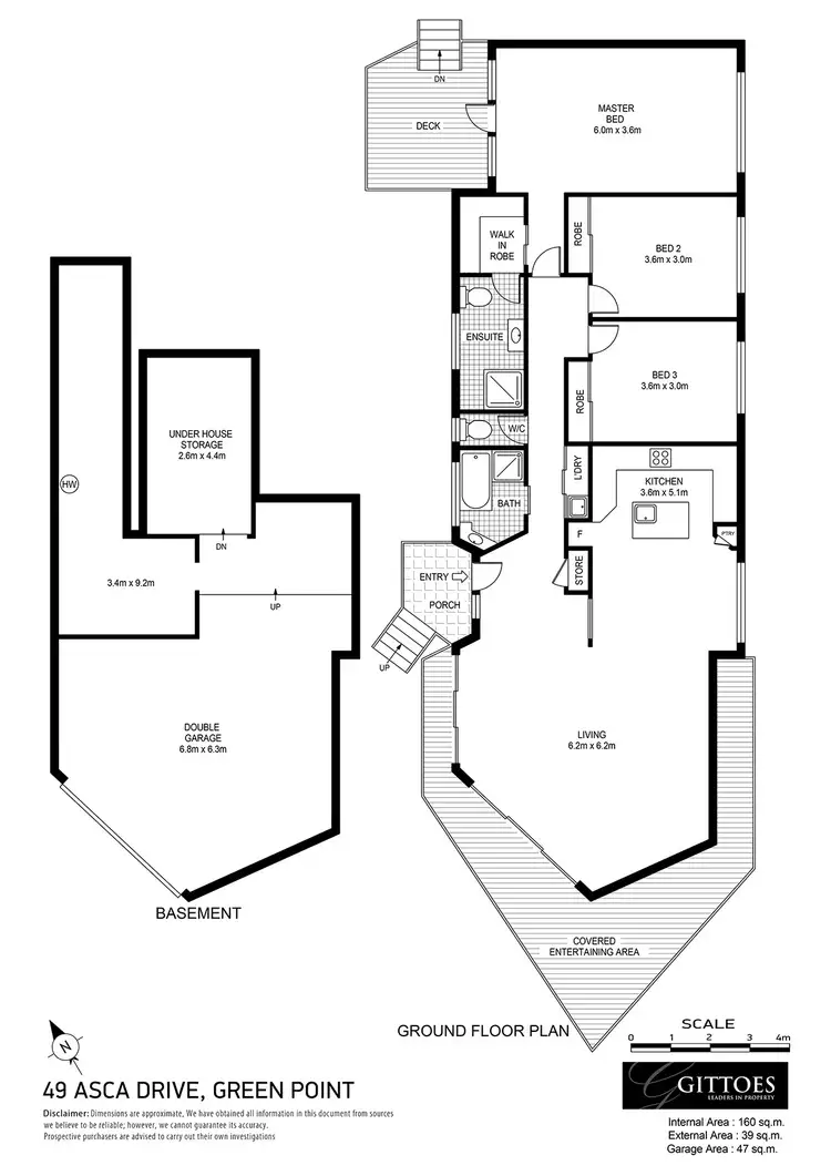 Floorplan of Homely house listing, 49 Asca Drive, Green Point NSW 2251