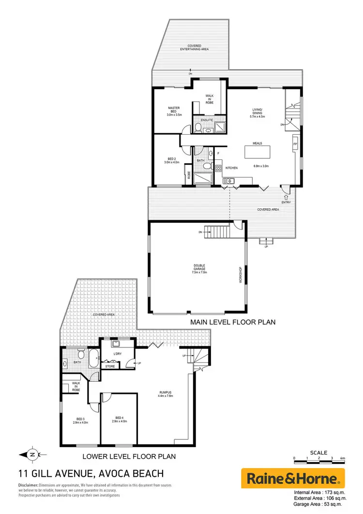 Floorplan of Homely house listing, 11 Gill Avenue, Avoca Beach NSW 2251
