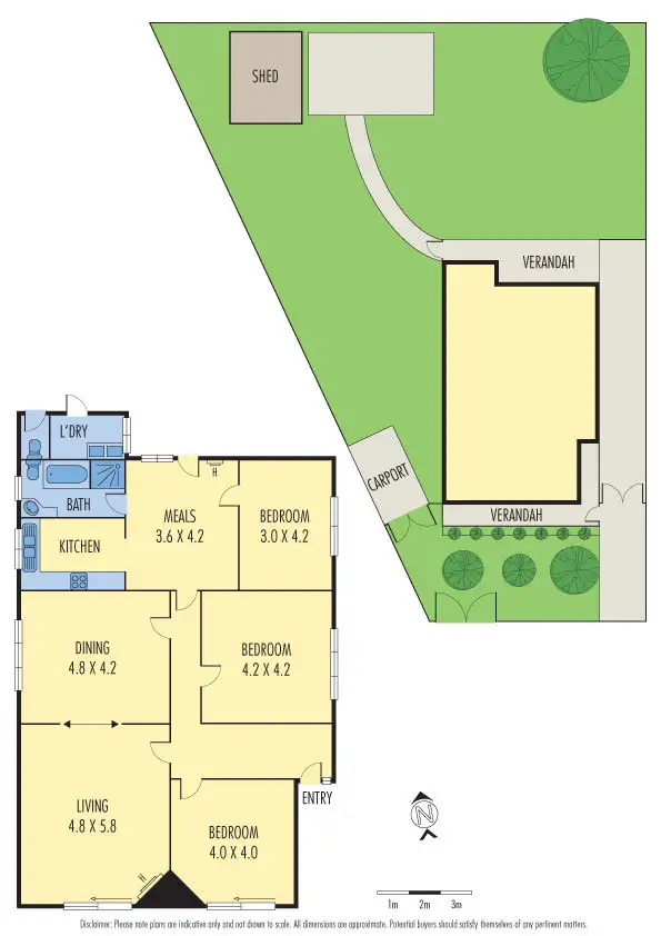 Floorplan of Homely house listing, 48 Park Street, Moonee Ponds VIC 3039