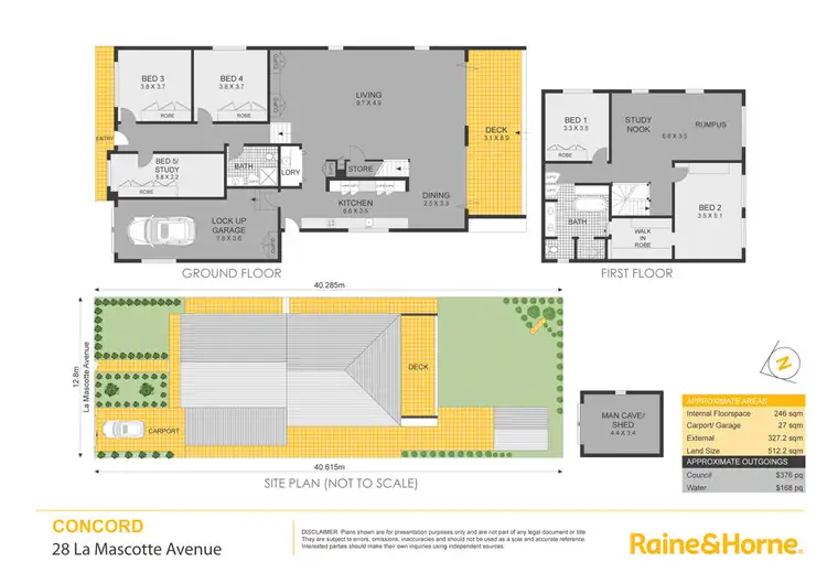 Floorplan of Homely house listing, 28 La Mascotte Avenue, Concord NSW 2137