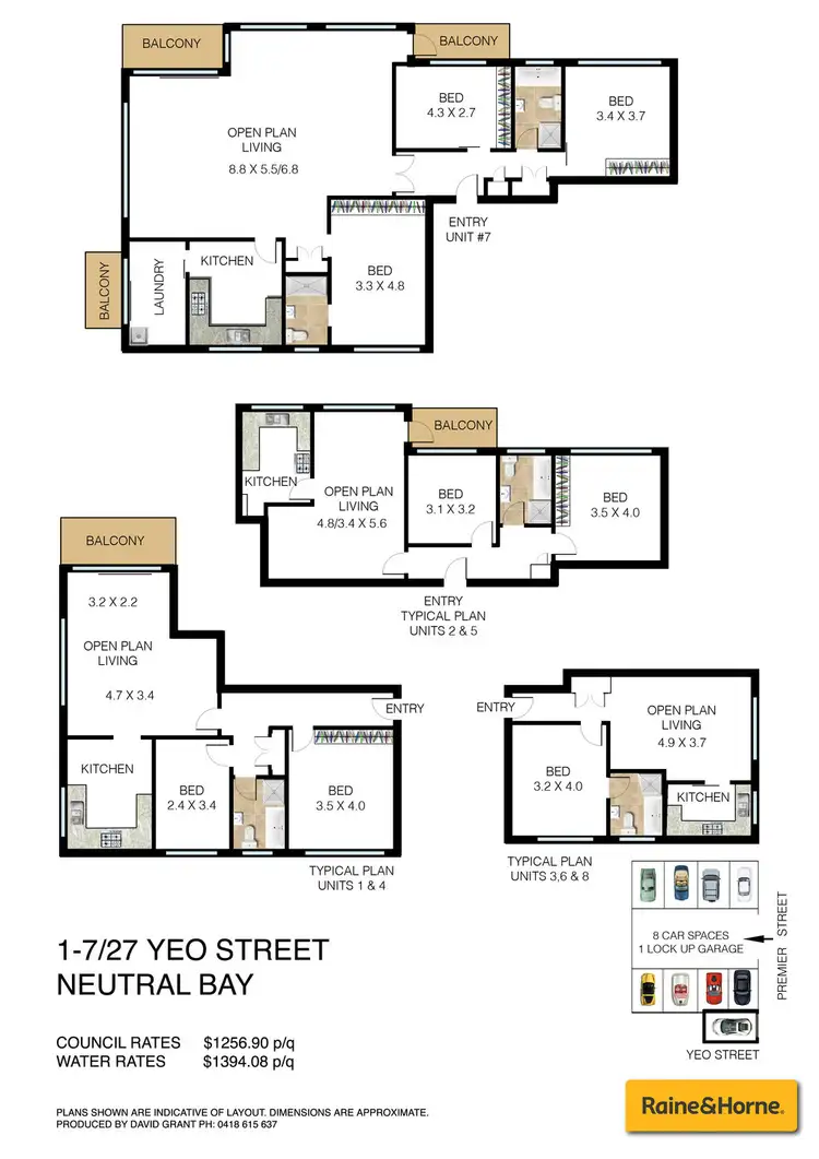 Floorplan of Homely block of units listing, 27 Yeo Street, Neutral Bay NSW 2089
