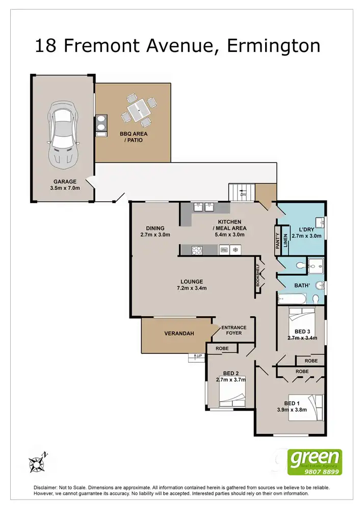 Floorplan of Homely house listing, 18 Fremont Avenue, Ermington NSW 2115