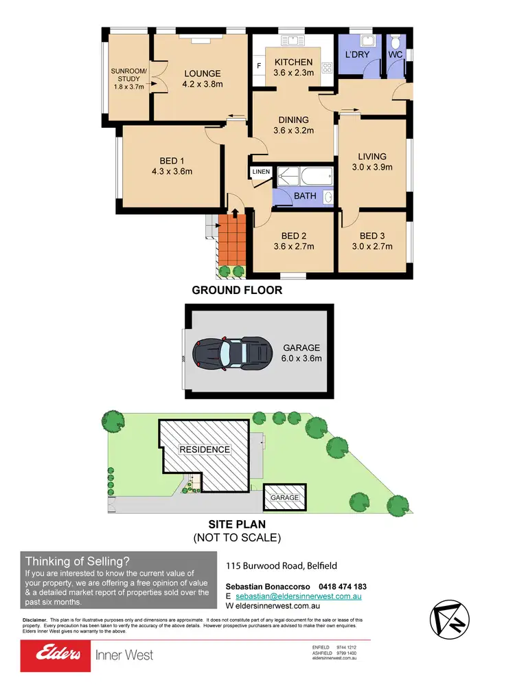 Floorplan of Homely house listing, 115 Burwood Road, Belfield NSW 2191