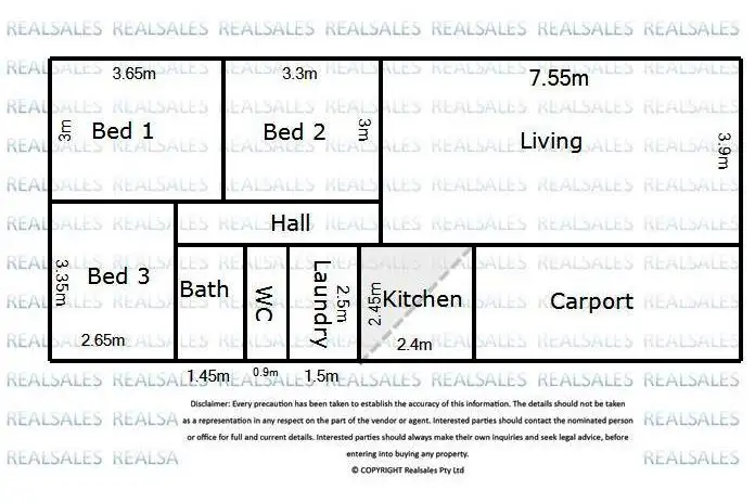Floorplan of Homely house listing, 33A Manley Street, Caboolture QLD 4510