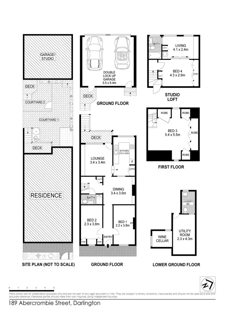 Floorplan of Homely house listing, 189 Abercrombie Street, Darlington NSW 2008