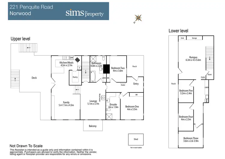Floorplan of Homely house listing, 219-221 Penquite Road, Norwood TAS 7250