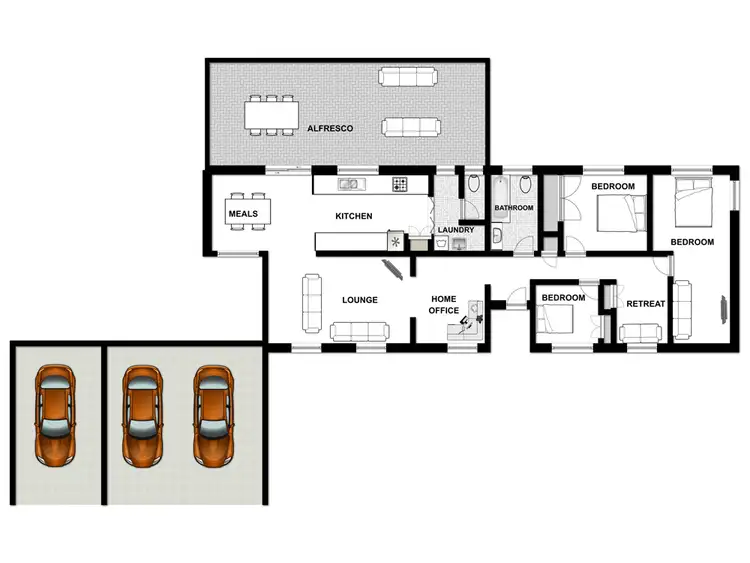 Floorplan of Homely house listing, 547 Stoney Camp Rd, Greenbank QLD 4124