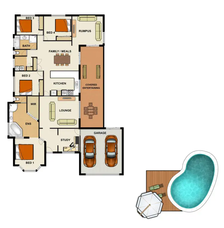 Floorplan of Homely house listing, 20 St James Street, Forest Lake QLD 4078
