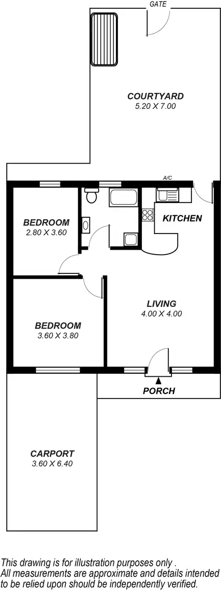 Floorplan of Homely house listing, 3/154 Frost Road, Brahma Lodge SA 5109