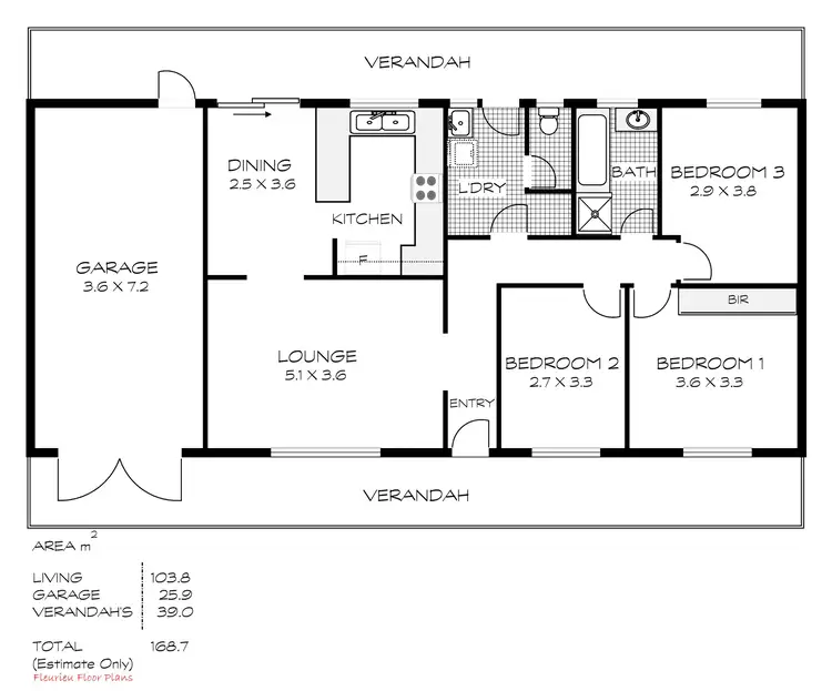 Floorplan of Homely house listing, 11 Saratoga Drive, Goolwa North SA 5214