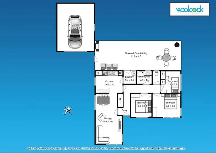 Floorplan of Homely house listing, 9 Moriarty Road, Deloraine TAS 7304