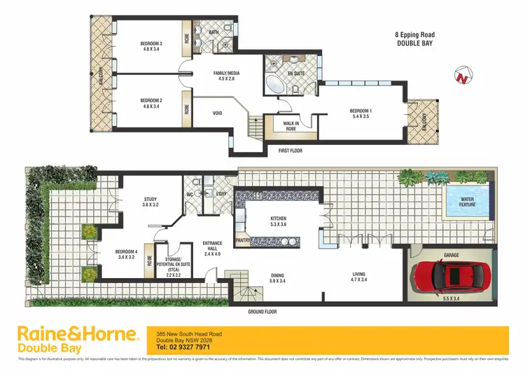 Floorplan of Homely house listing, 8 Epping Road, Double Bay NSW 2028