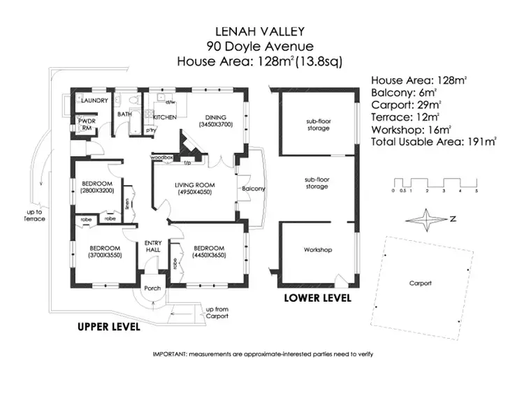 Floorplan of Homely house listing, 90 Doyle Avenue, Lenah Valley TAS 7008