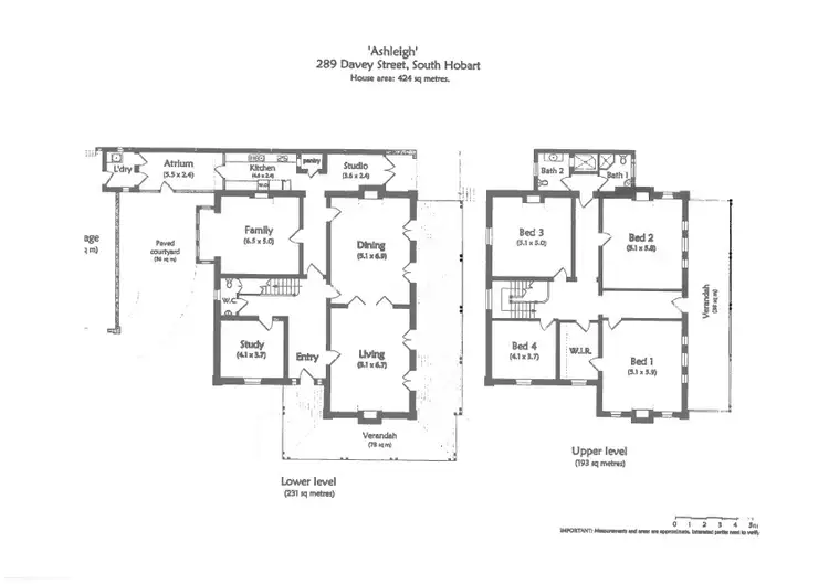 Floorplan of Homely house listing, 289 Davey Street, South Hobart TAS 7004