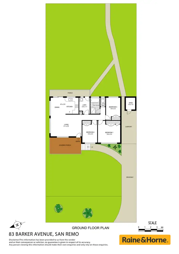 Floorplan of Homely house listing, 83 Barker Avenue, San Remo NSW 2262