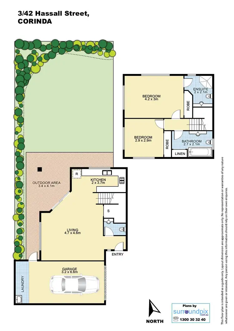 Floorplan of Homely house listing, 3/42 Hassall Street, Corinda QLD 4075