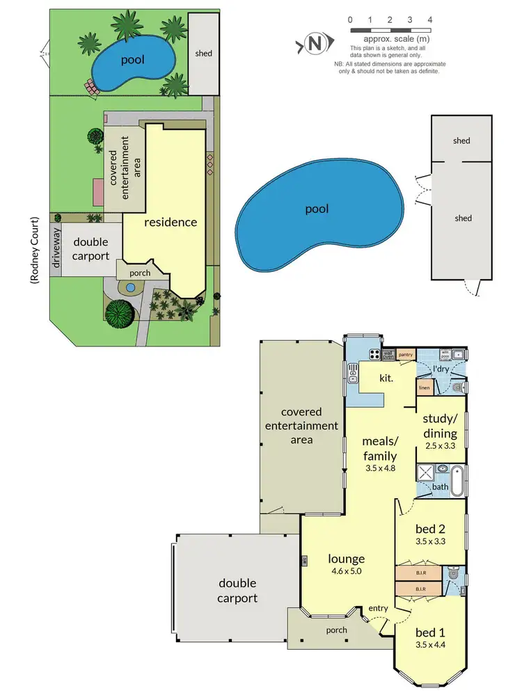 Floorplan of Homely house listing, 75 Rangeview Drive, Skye VIC 3977