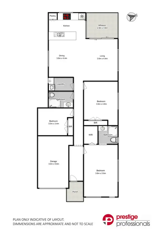 Floorplan of Homely house listing, 28 Bushview Lane, Moorebank NSW 2170