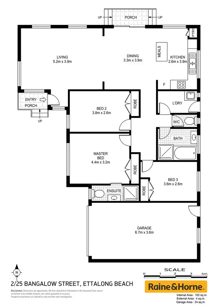 Floorplan of Homely villa listing, 2/25 Bangalow Street, Ettalong Beach NSW 2257