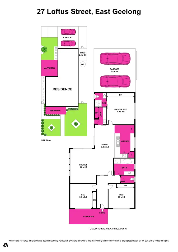 Floorplan of Homely house listing, 27 Loftus Street, East Geelong VIC 3219