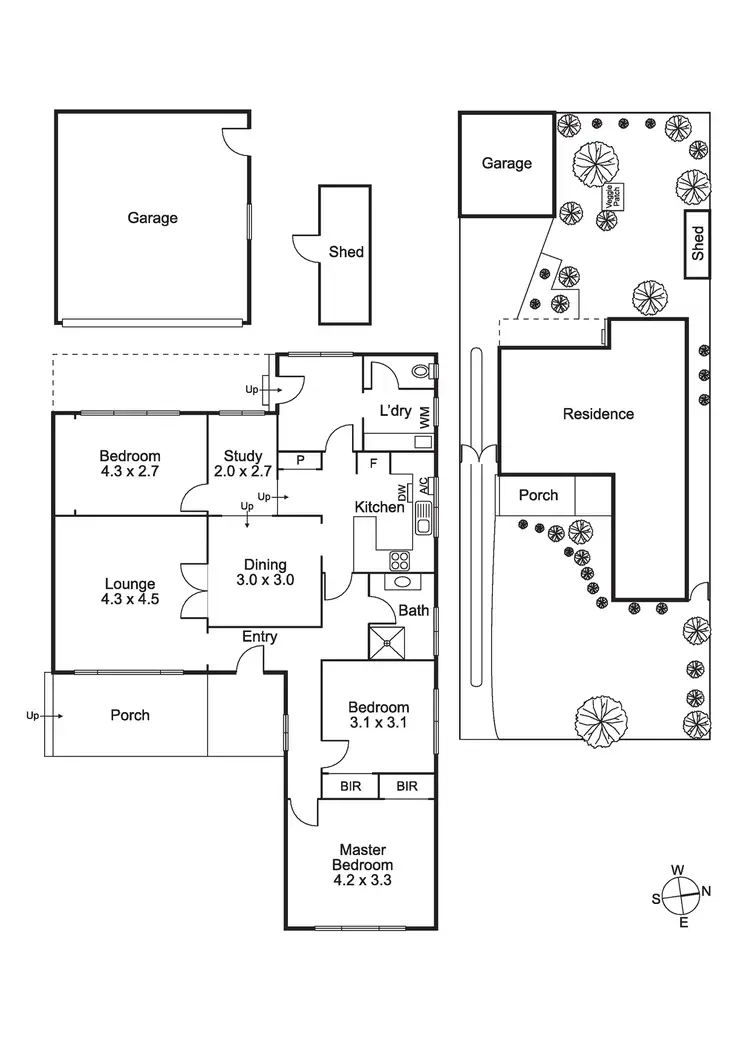 Floorplan of Homely house listing, 4 Billing St, Springvale VIC 3171
