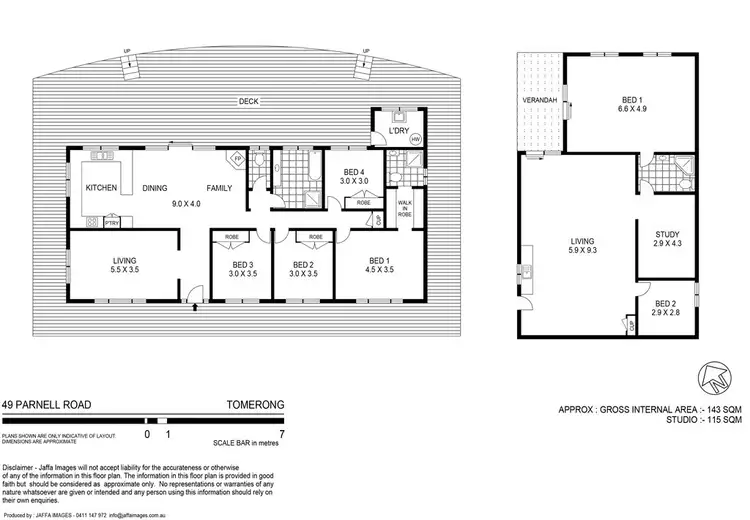Floorplan of Homely house listing, 49 Parnell Road, Tomerong NSW 2540