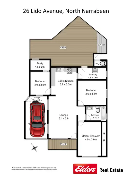 Floorplan of Homely house listing, 26 Lido Avenue, North Narrabeen NSW 2101