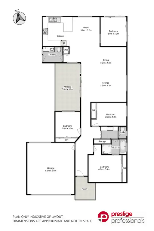 Floorplan of Homely house listing, 13 Ancura Court, Wattle Grove NSW 2173