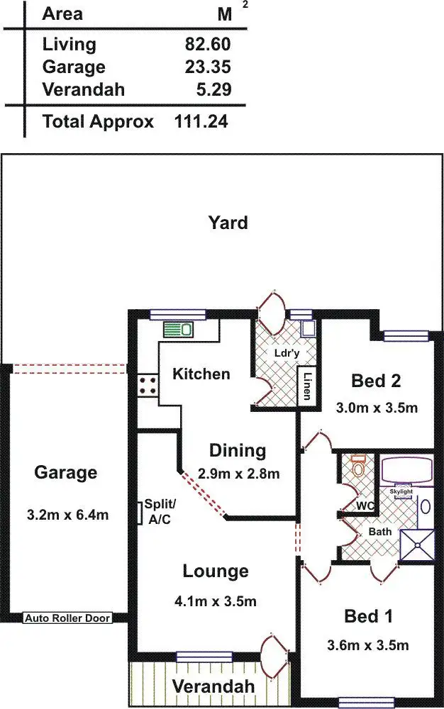 Floorplan of Homely house listing, Unit 2/32 Brown Street, Willaston SA 5118
