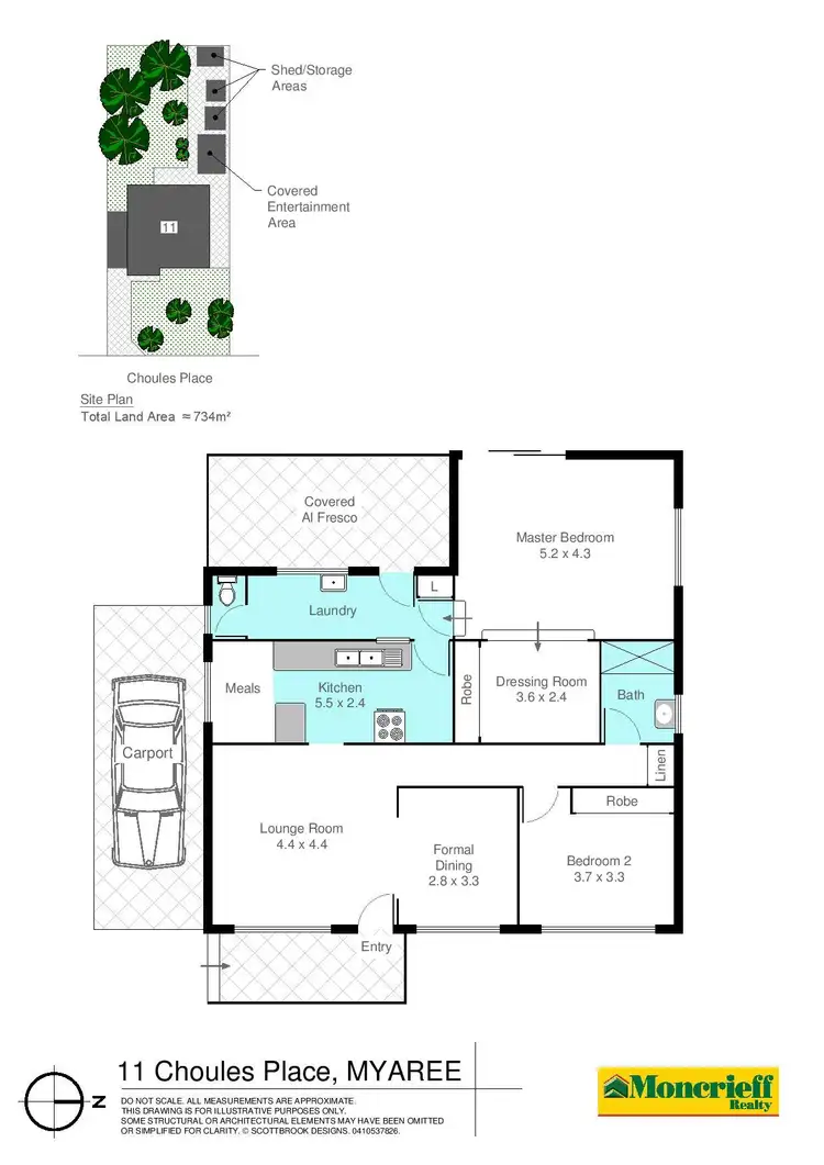 Floorplan of Homely house listing, 11 Choules Place, Myaree WA 6154