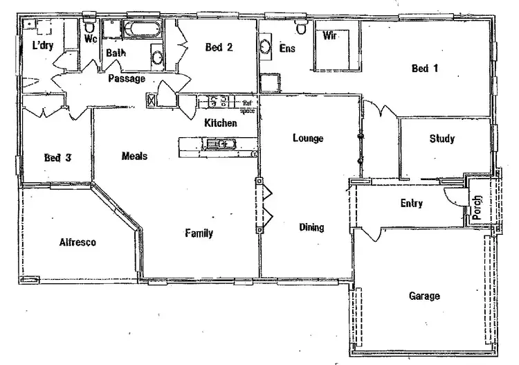 Floorplan of Homely house listing, 21 Yardley Street, Sunbury VIC 3429