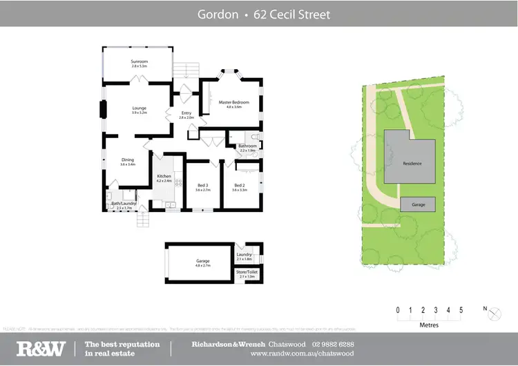 Floorplan of Homely house listing, 62 Cecil Street, Gordon NSW 2072